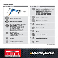 Toledo Brake Caliper Piston Wind Back Kit Pneumatic Suit for right & left hand