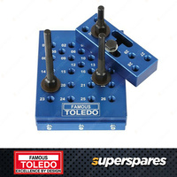 Toledo Universal Press Support Tool - press plate 200 x 240 x 40mm