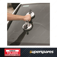 Toledo Double Suction Cup with Aluminium Body & Heavy Duty Rubber Pads