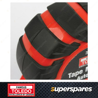 Toledo Heavy Duty Tape Measure Metric 10 Metre Double Sided - Auto Lock