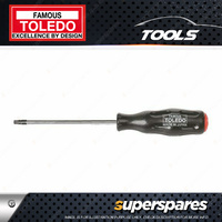 Toledo Tamperproof Torx Screwdriver T27 x 125mm with Dimpled handle