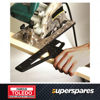 Toledo Circular Saw Guide Square Metric - L angled cutting guide tool