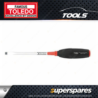 Toledo Screwdriver Ergo-Line Slotted 8.0 x 150mm Overall length 280mm