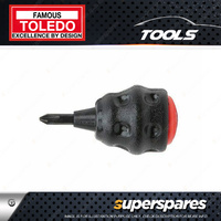 Toledo Screwdriver Stubby Phillips # 2 x 30mm Overall length 76mm