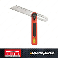 Toledo T-Bevel with Level - Blade Graduation 180mm x 7" Length 335mm