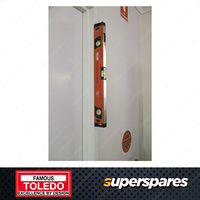 Toledo Magnetic Box Level - 600mm Length Reinforced aluminium frame