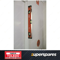 Toledo Magnetic Box Level - 1800mm Spirirt Level Reinforced aluminium frame