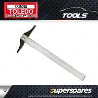 Toledo T-Square Rule - Length 900mm x Width 38mm x Thickness 1.2mm