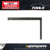 Toledo Metric Carpenters Framing Square - 600 x 400mm Double sided marking