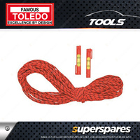 Toledo Line Level - 20 metres Thickness 3.5mm V-groove for pipe work