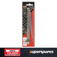 Toledo Stainless Steel Taper Gauge With 150mm Rule Size Range from 1 to 15mm