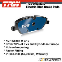 4x Rear TRW Electric Blue Brake Pads for Mercedes Benz E300 W212 S212 S 400 W221