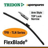 Tridon FlexBlade Passenger Side Wiper Blade 16" for Audi A1 8X 2010-2019