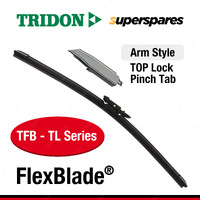 Pair Tridon FlexBlade Frameless Wiper Blades for Mercedes Benz Sprinter 06-12