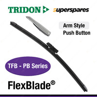 Pair Tridon FlexBlade Wiper Blades for Holden Colorado 7 RG Trailblazer RG