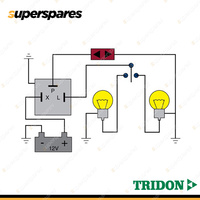 Tridon 3 Pin LED Electronic Flasher Non Load Sensitive for Commercial Vehicles