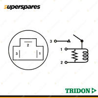 Tridon 3 Pin Replacement Relay for Toyota 12 Volt 22Amp 3 x 6.3mm