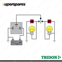 Tridon 3 Pin Electronic Flasher 12 Volt Load Sensitive Replaced by FET13 Blister