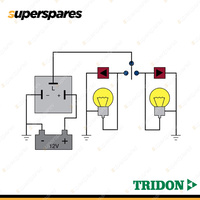 Tridon 3 Pin Electronic Flasher 12 Volt Load Sensitive Blister Pack EP36PAC