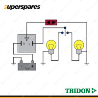 Tridon Electronic Flasher for Ford Anglia Cortina Mk I 1.0L 1.2L 1.5L