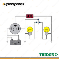 Tridon Electro Mechanical Flasher for Ford Anglia Cortina Mk I 1.0L 1.2L 1.5L