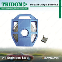 Tridon Uni Band Clamp & Buckle Kit - 12.7mm x 0.65mm x 30m Plastic Reel