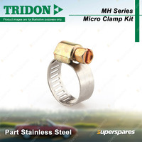 Tridon MH Series Micro Clamp Kit - 10 x 6-16mm & 10 x 11-22mm Part Stainless