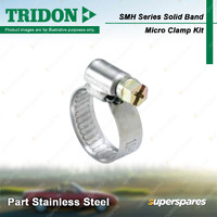 Tridon SMH Series Solid Band Micro Clamp Kit - 10 x 6-16mm & 10 x 11-18mm