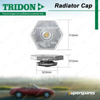 Tridon Radiator Cap for Land Rover Series I 109 2.0L 2.3L 4Cyl 01/1952-12/1961