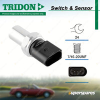 Tridon Air Conditioning Pressure Switch for Audi A3 8P Q7 4L 4M 2008-2015