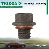 Tridon Oil Sump Drain Plug for Nissan Juke F15 Maxima J32 Micra K13 Murano Z51