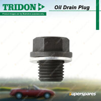 Tridon Oil Sump Drain Plug for Honda Accord CP CU CW 2.0L 2.4L 2008-2013