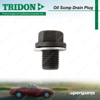 Tridon Oil Sump Drain Plug for Holden HK HQ HR HT HX HZ Torana WB