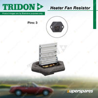 Tridon Heater Fan Resistor for Kia Carnival GQ KV11 2.5L K5 V5 09/99-02/01