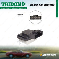 Tridon Heater Fan Resistor for Chrysler Sebring 2.0L 2.4L 2.7L 2007-2010 Blue