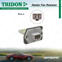 Tridon Heater Fan Resistor for Daewoo Nubira J100 J150 2.0L 4cyl 98kW 1998-2003