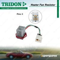 Tridon Heater Fan Resistor for Ford Maverick DA 4.2L 6cyl 125kW 1988-1994 3 pins