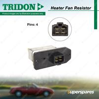 Tridon Heater Fan Resistor for Holden Barina TK Petrol 1.6L 4cyl 77kW 2005-2012