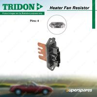 Tridon Heater Fan Resistor for Mazda 3 BK 2.0L 2.3L 104KW 110KW 115KW 2003-2009