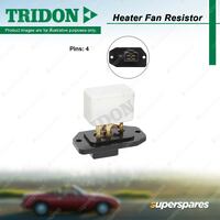 Tridon Heater Fan Resistor for Mitsubishi Pajero NH NJ NK NL V23 V43 AWD 4 Pins