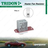 Tridon Heater Fan Resistor for Mitsubishi Challenger K96W 3.0L 1997-2007 4 Pins