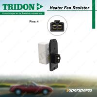 Tridon Heater Fan Resistor for Mitsubishi Challenger K96W 3.0L 6cyl 136kW 6 Pins