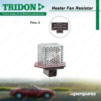 Tridon Heater Fan Resistor for Nissan Patrol GQ MK MQ Y60 2.8 3.0 4.2L Silvery