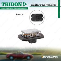 Tridon Heater Fan Resistor for Toyota Tarago ACR30W ACR30 2.4L 115KW 118KW Rear