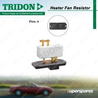 Tridon Heater Fan Resistor for Toyota Hiace Sbv RCH12 RCH22 2.4L 85KW 1995-2003