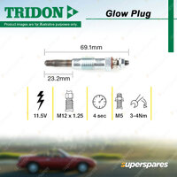 Tridon Glow Plug for Mercedes Benz 123 W123 124 W124 MB W661 Sprinter 3-T B903