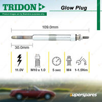 Tridon Glow Plug for Hyundai Grandeur TG Santa Fe CM Sonata NF 2.0L 2.2L