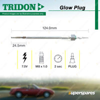 Tridon Glow Plug for Jaguar F-Pace X761 3.0L 6cyl 221kW 306DT 2015-2024