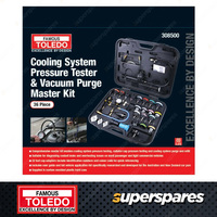 Toledo Cooling Pressure Tester & Vacuum Purge for Audi A1 8X A3 A4 A5 A6 A7 A8