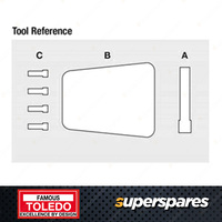 Toledo Timing Tool Kit for Holden Captiva CG Cruze JG JH Epica EP